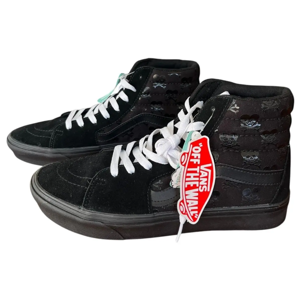 Vans Comfycush Sk8-Hi Cold Hearted Sneakers Black High Top Women 10.5 Men 9