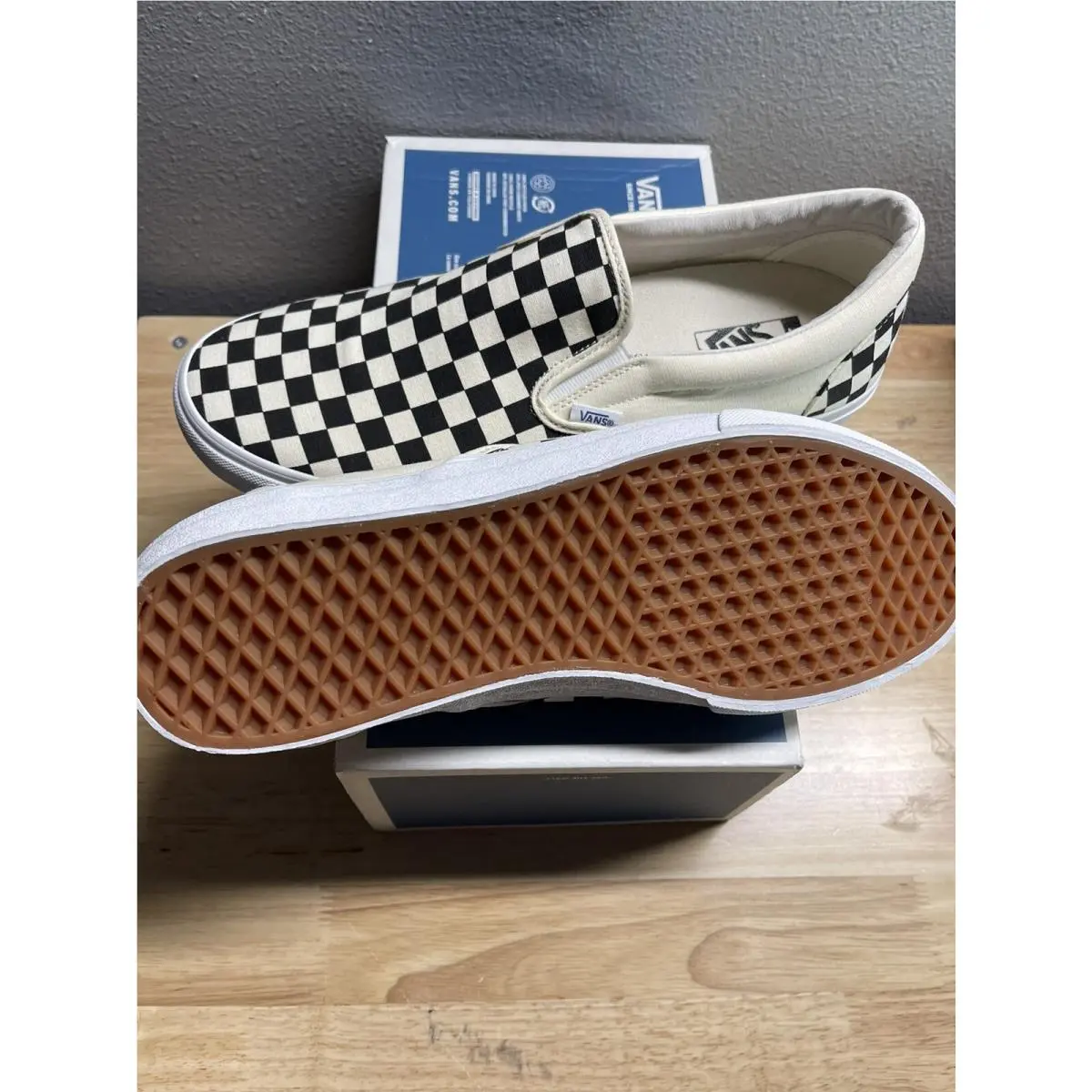 Vans shoes - VANS Classic Slip-On - Classic - Off White (UPC: 0193390138719) 3