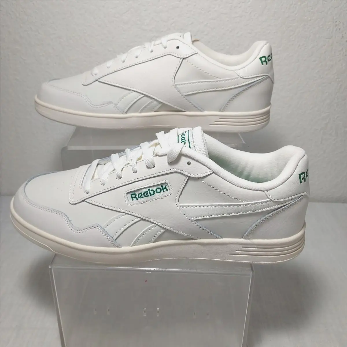 Reebok Men 9 Galaxy 7 Sneakers White Ortholite Trainers Comfort Box