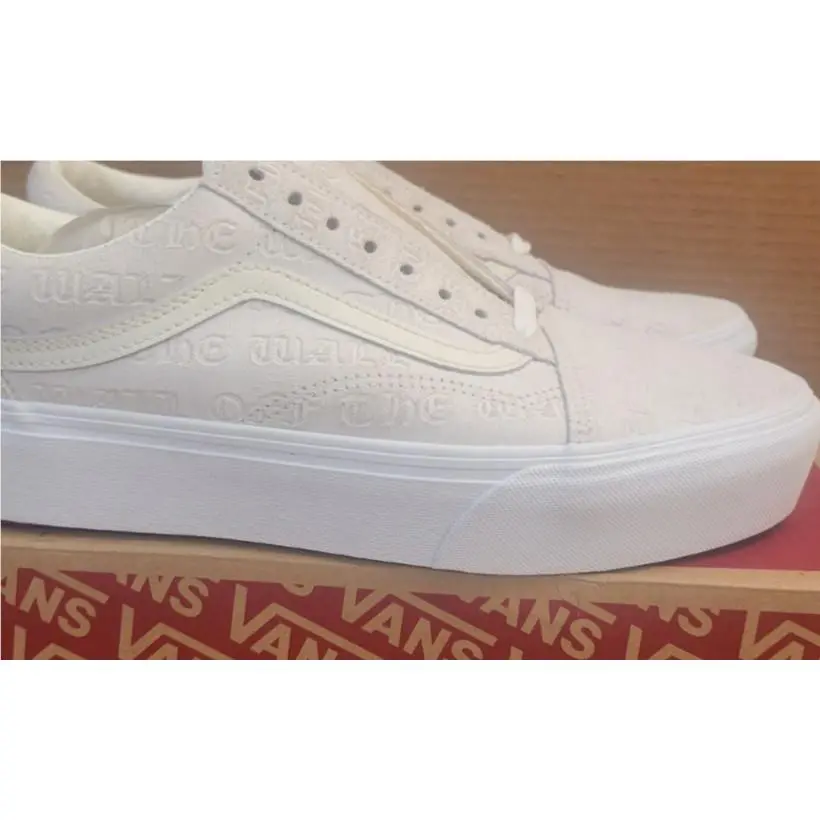 Vans shoes - VANS Old Skool - Old Skool - VN0A3B3U4TE - Marshmallow/Marshmallow (UPC: 194902660520) 8
