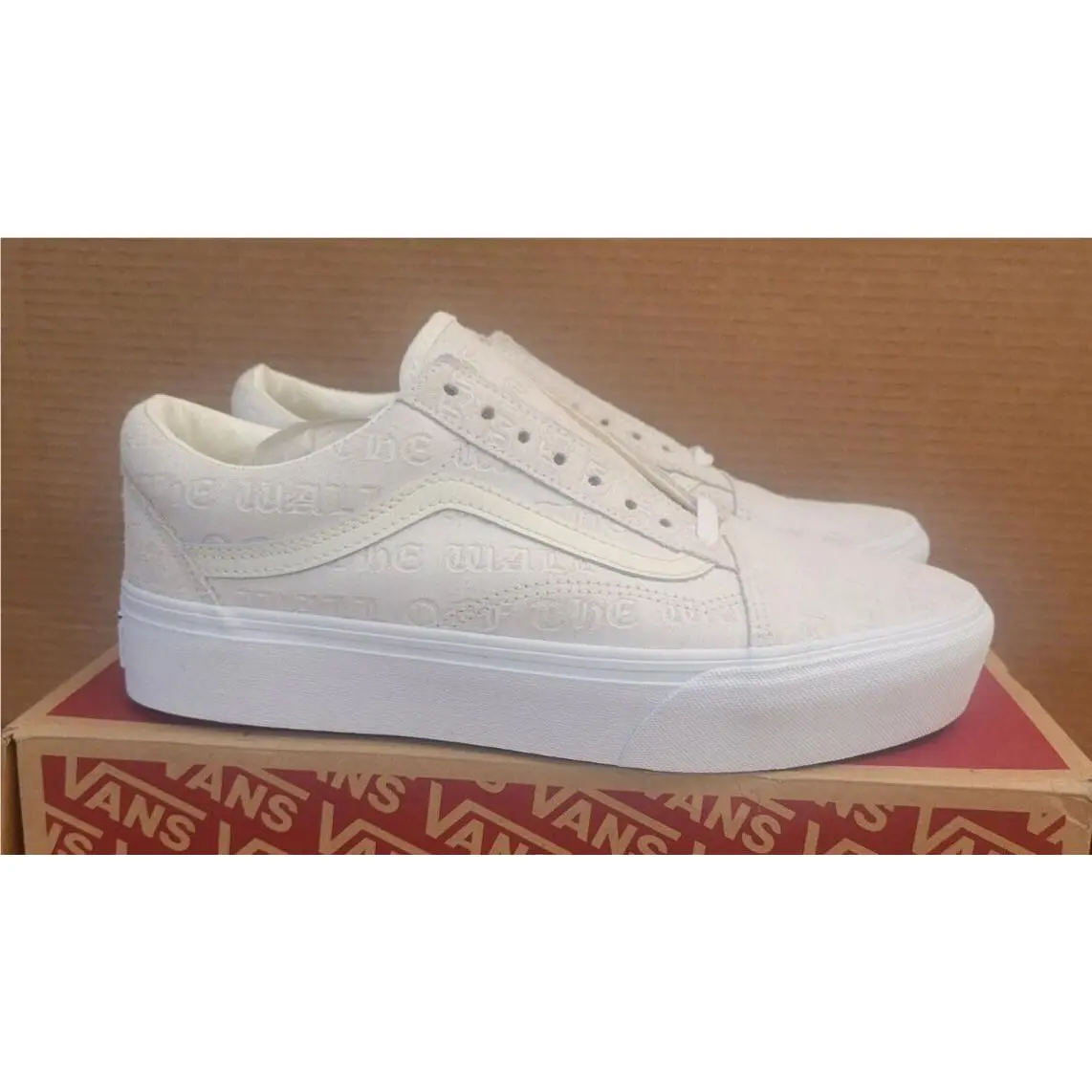 Vans shoes - VANS Old Skool - Old Skool - VN0A3B3U4TE - Marshmallow/Marshmallow (UPC: 194902660520) 1
