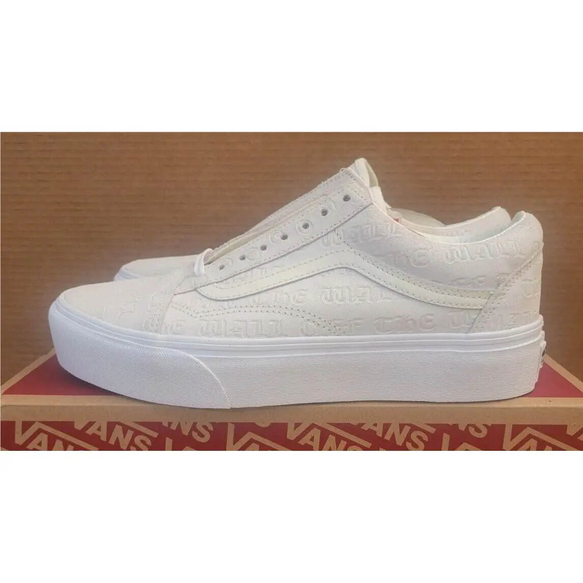 Vans shoes - VANS Old Skool - Old Skool - VN0A3B3U4TE - Marshmallow/Marshmallow (UPC: 194902660520) 3