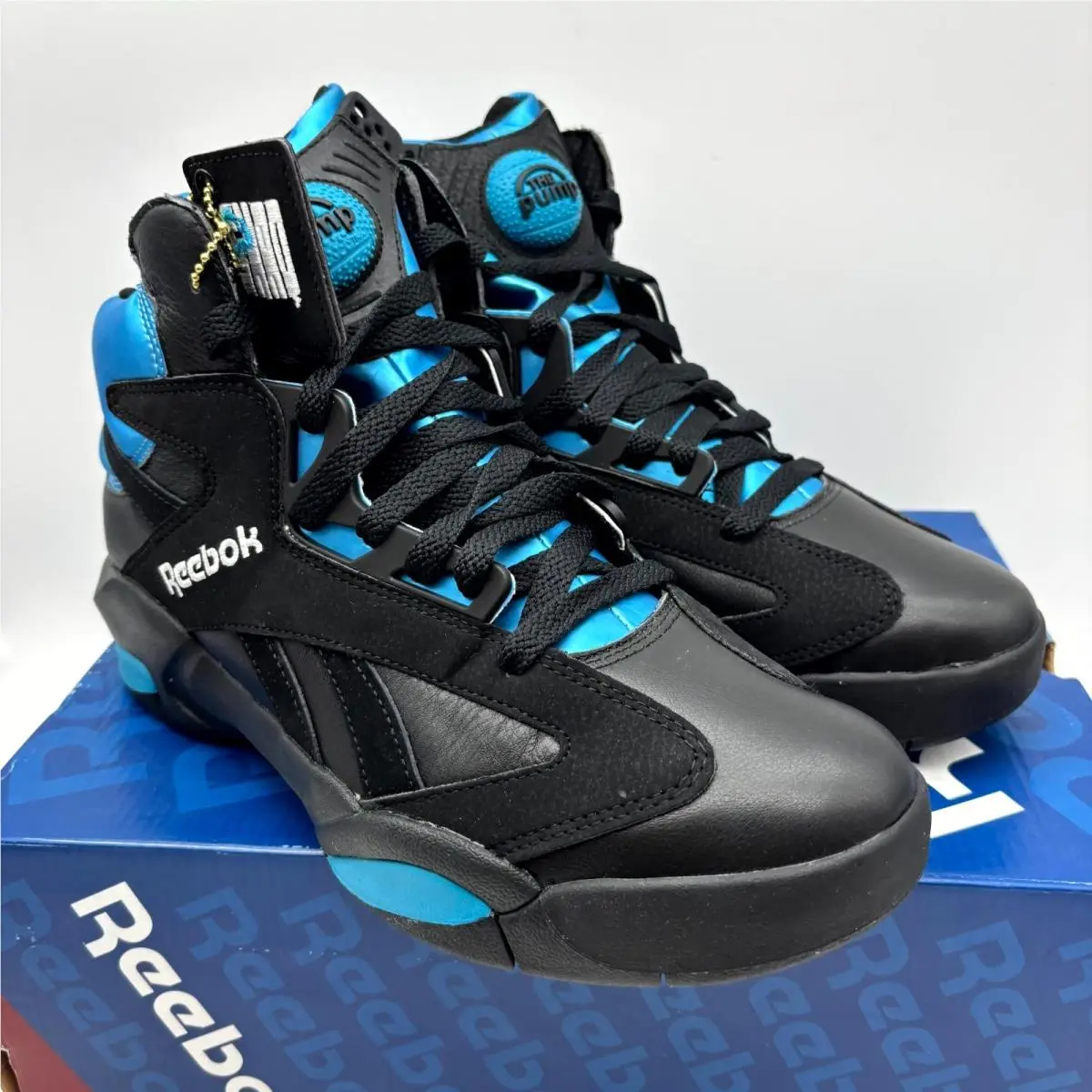 Reebok shoes - Reebok Shaq Attaq - Shaq Attaq - V55083 - Black (UPC: 887390199091) 0