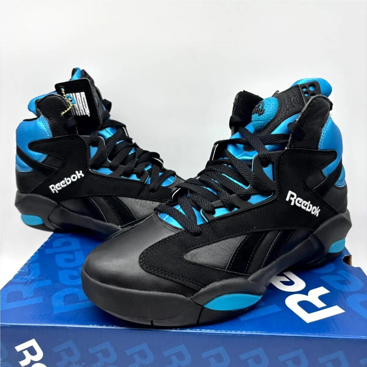 Reebok shoes - Reebok Shaq Attaq - Shaq Attaq - V55083 - Black (UPC: 887390199091) 4