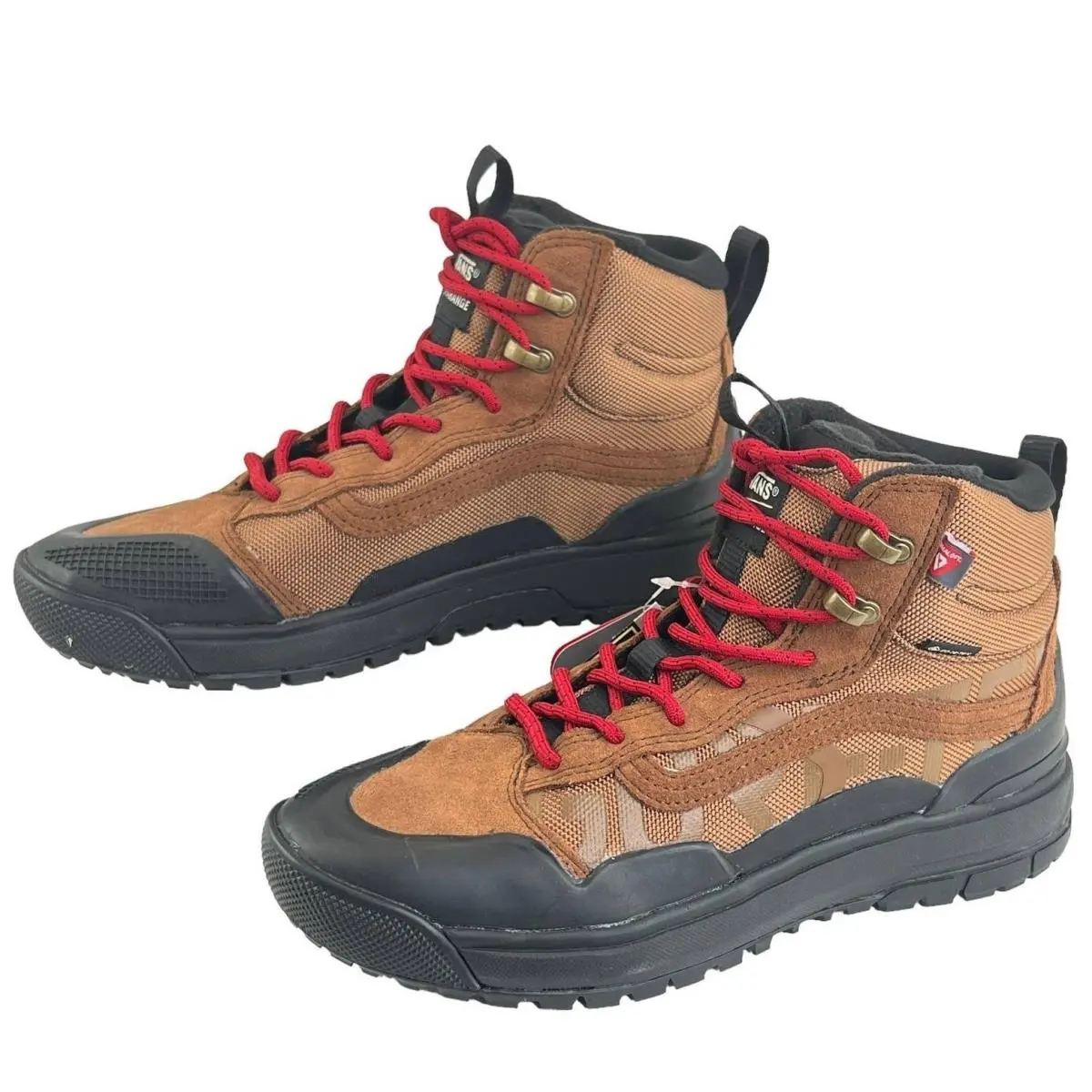 Vans Ultrarange Exo Hi MTE-3 Men 8 Brown Gore-tex Primaloft Hiking Boots
