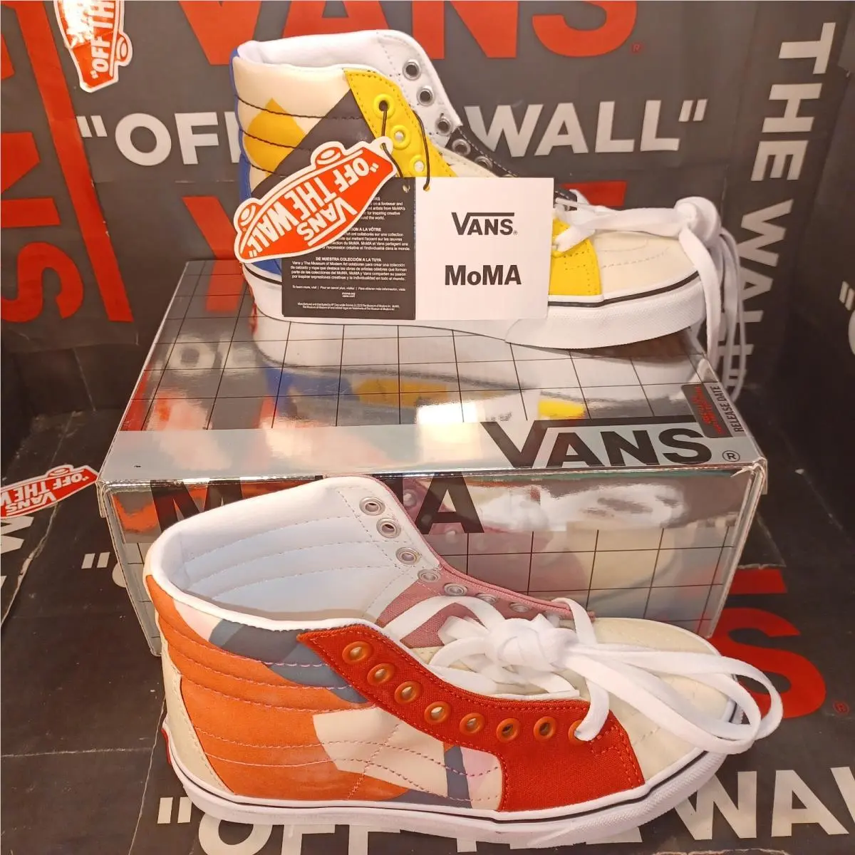 Vans X Moma Sk8-Hi Lyubov Popova LE Men`s 3.5/Women`s 5 VN0A4U3C22J