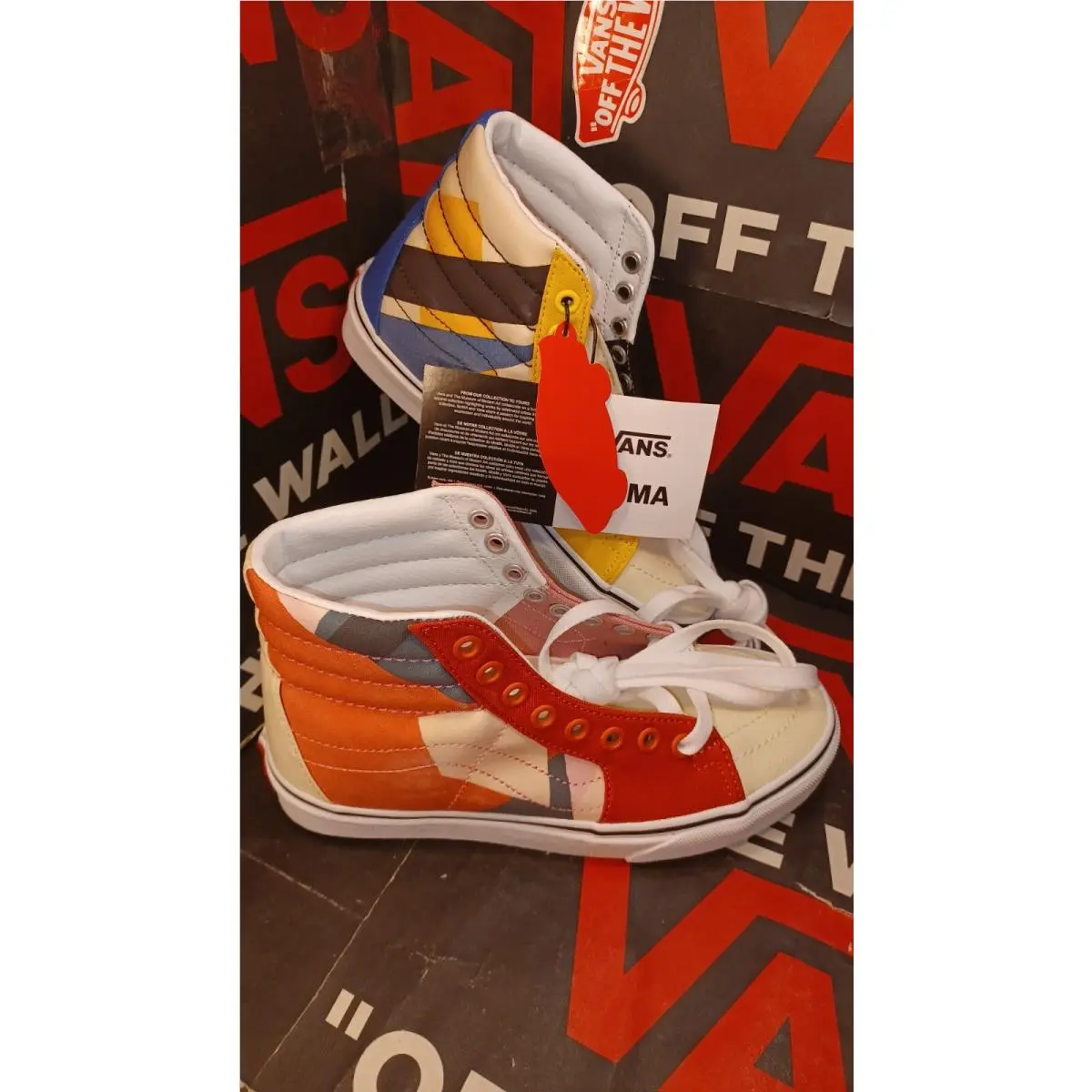 Vans shoes - Sk8-Hi Lyubov Popova - Lyubov Popova - VN0A4U3C22J - Multi-Color (UPC: 192826783677) 8
