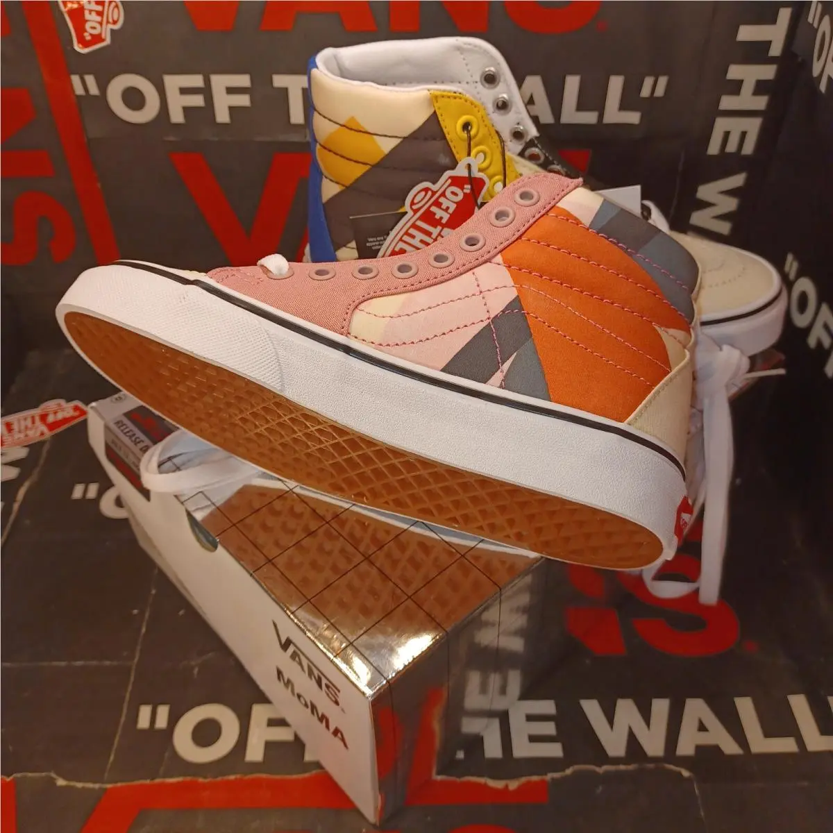 Vans shoes - Sk8-Hi Lyubov Popova - Lyubov Popova - VN0A4U3C22J - Multi-Color (UPC: 192826783677) 10