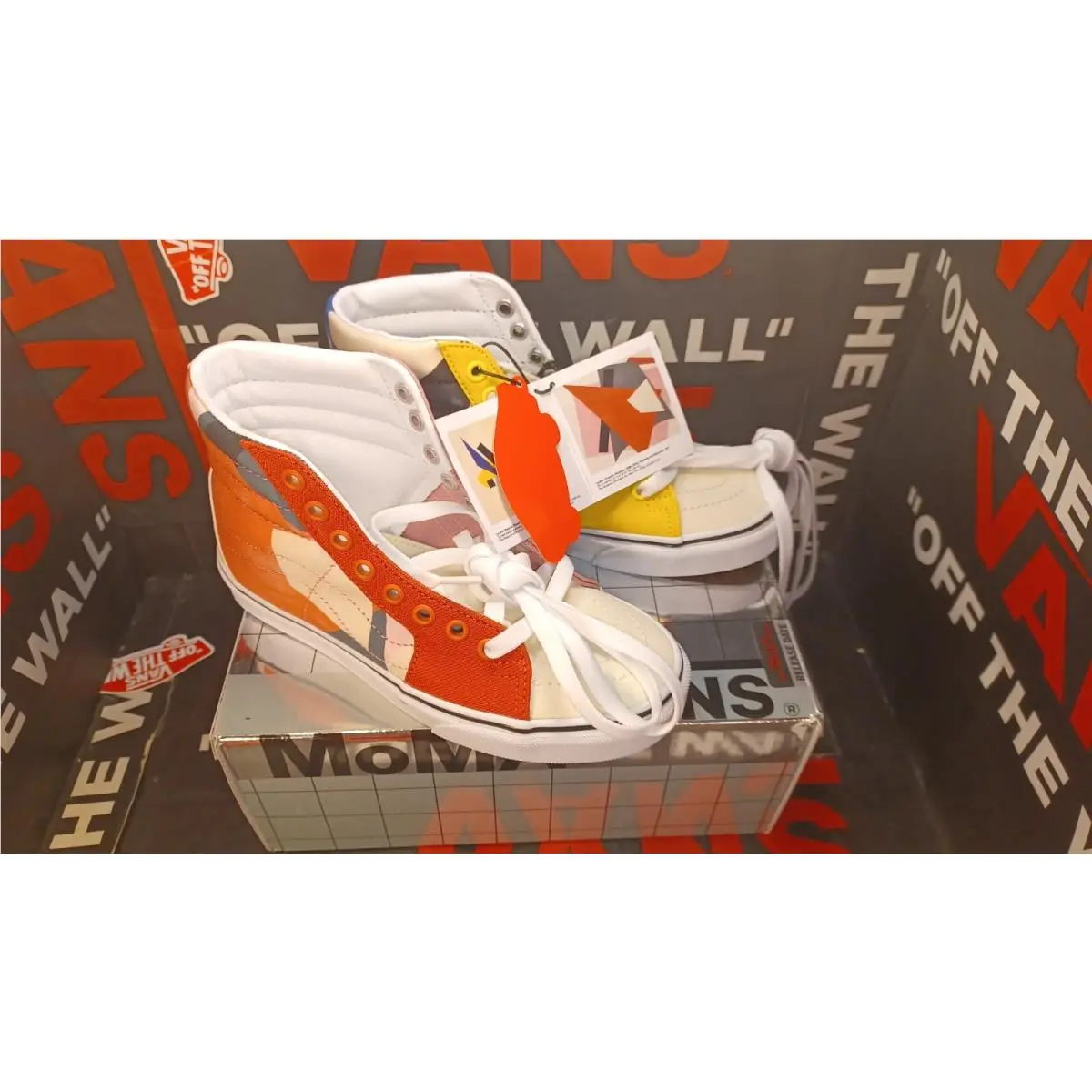 Vans shoes - Sk8-Hi Lyubov Popova - Lyubov Popova - VN0A4U3C22J - Multi-Color (UPC: 192826783677) 0