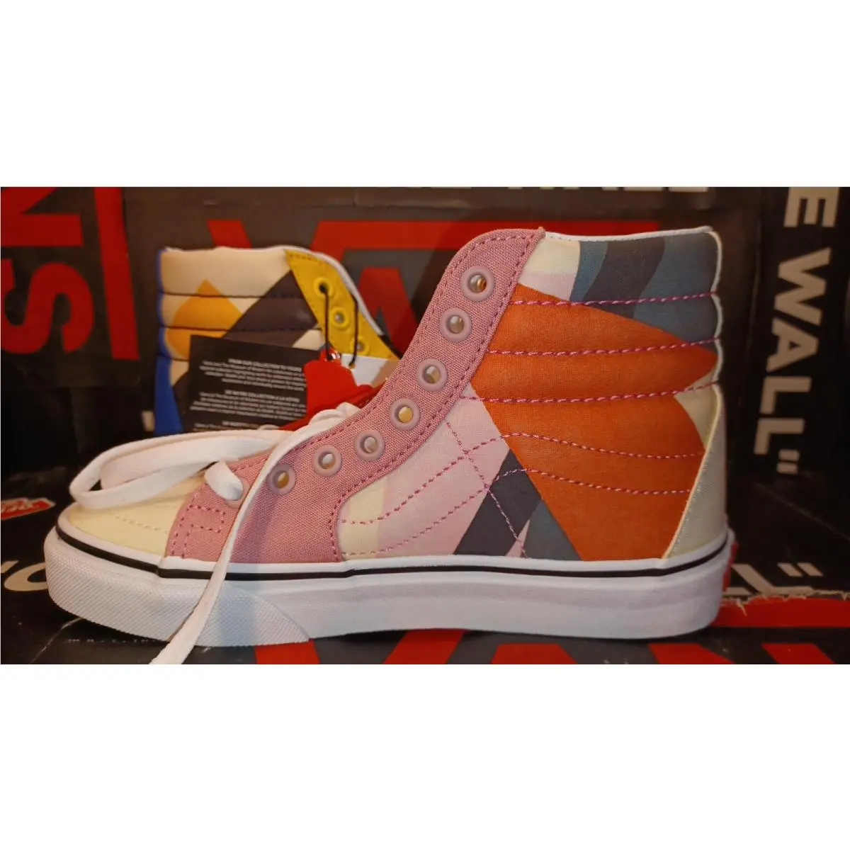 Vans shoes - Sk8-Hi Lyubov Popova - Lyubov Popova - VN0A4U3C22J - Multi-Color (UPC: 192826783677) 2