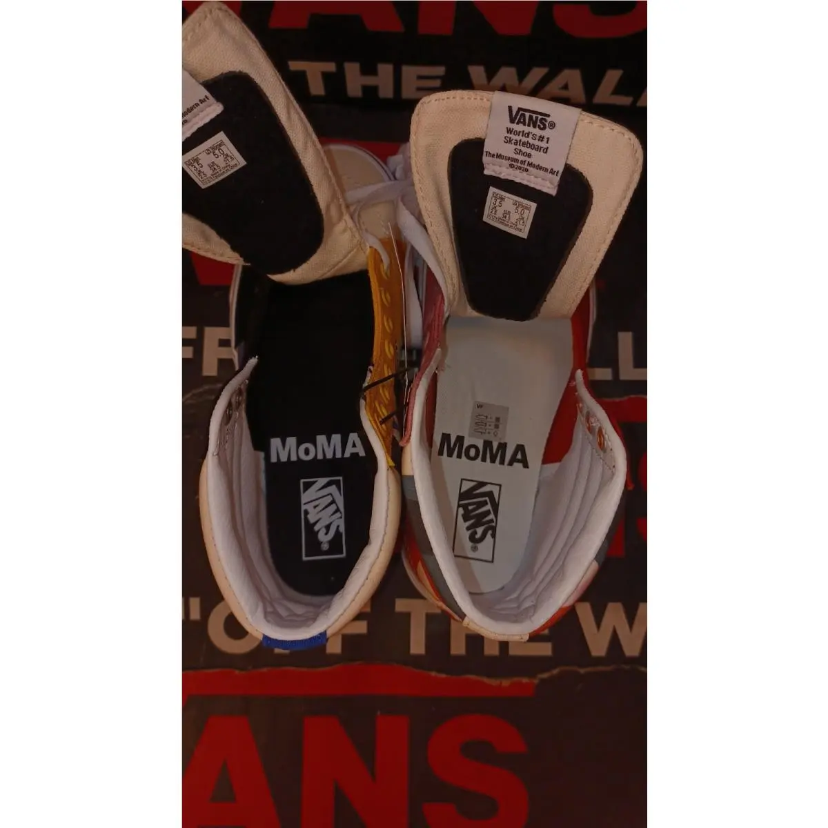 Vans shoes - Sk8-Hi Lyubov Popova - Lyubov Popova - VN0A4U3C22J - Multi-Color (UPC: 192826783677) 7