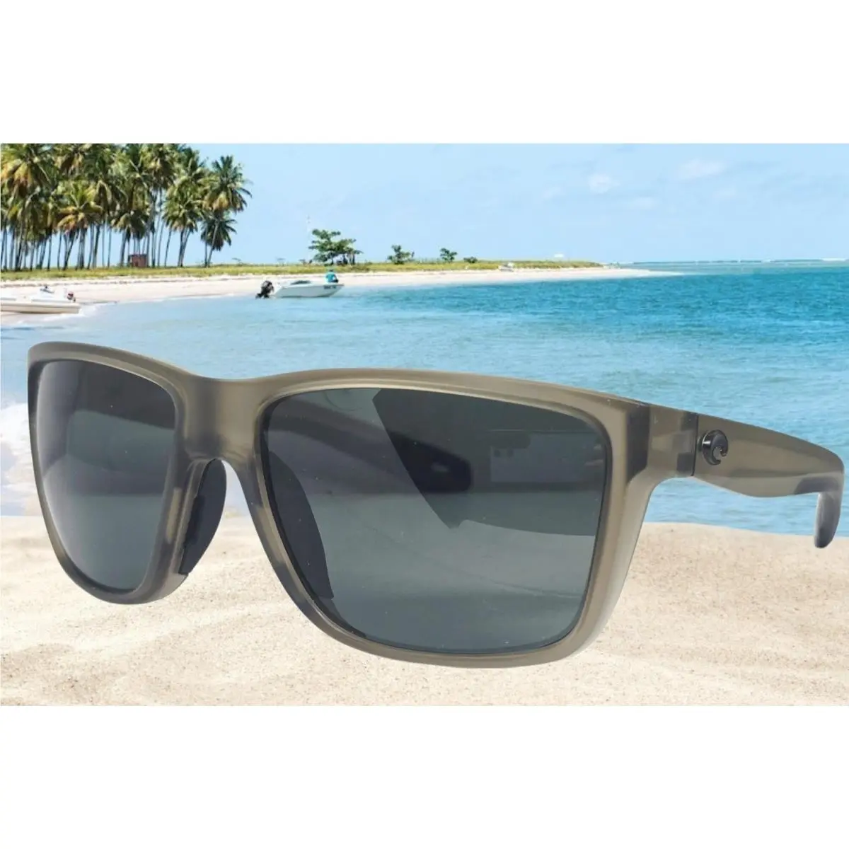Costa Del Mar Brown Smoke/gray Broadbill II Polarized 580G Sunglasses