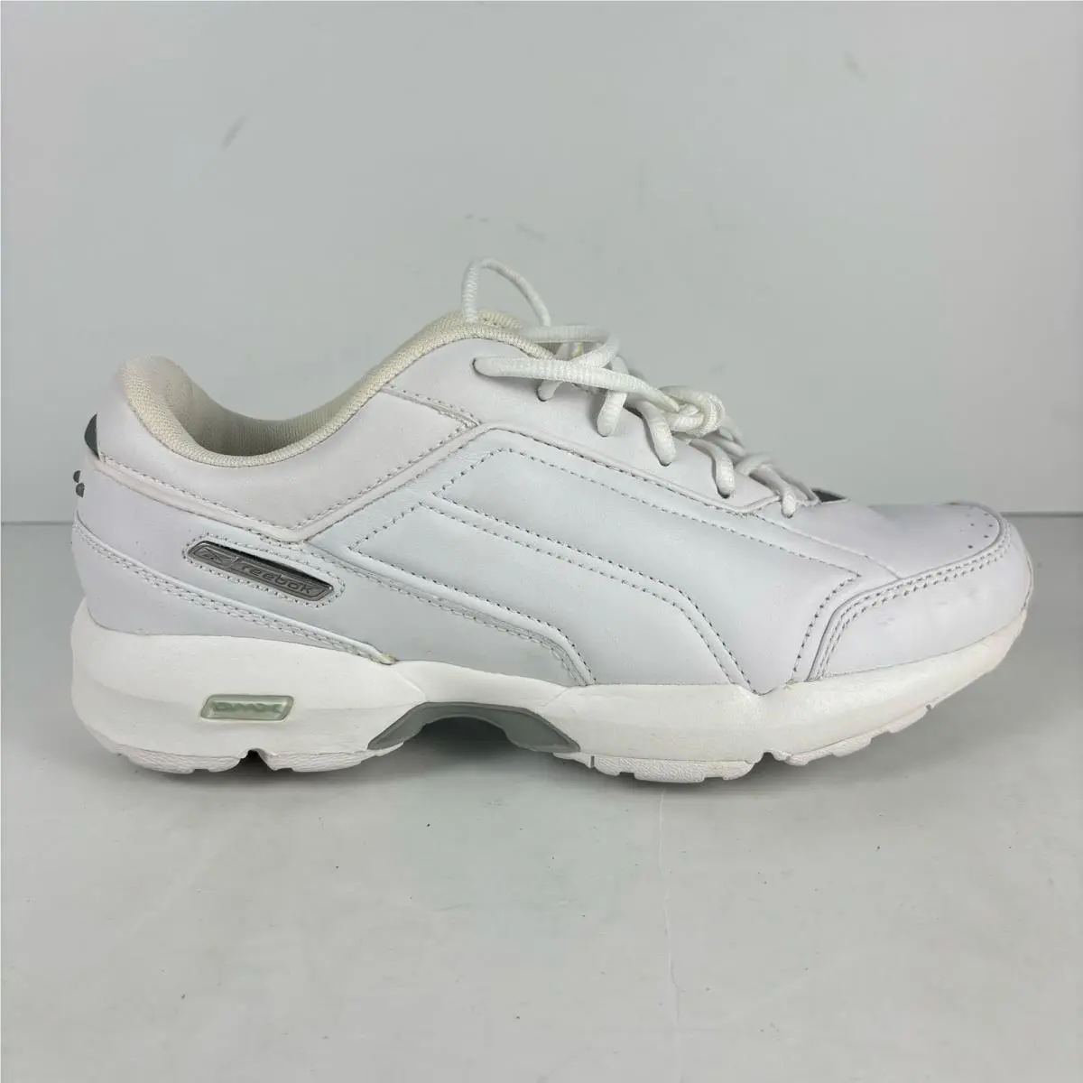 Vtg Deadstock Reebok Platinum Dmx Walk Y2K Streetwear Sneakers Womens 8.5