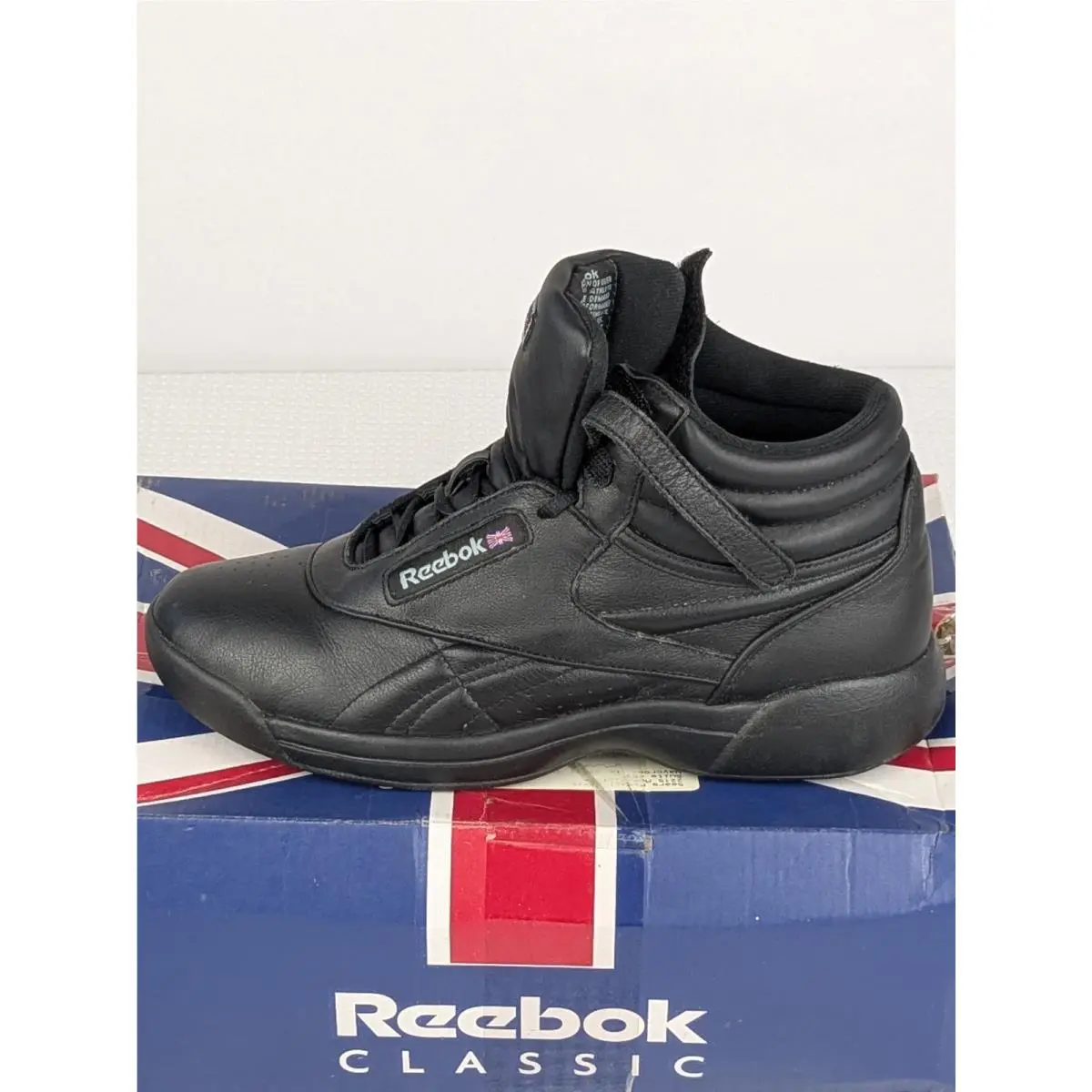 Reebok shoes - Reebok Classic Leather Mid - Classic Leather Mid - 2-56657 - Black 8