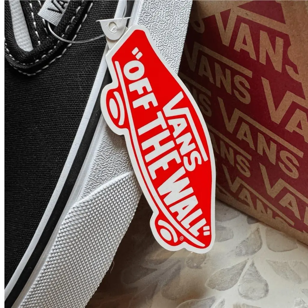 Vans shoes - VANS Slip On - Slip - Black, Exterior: Black 3
