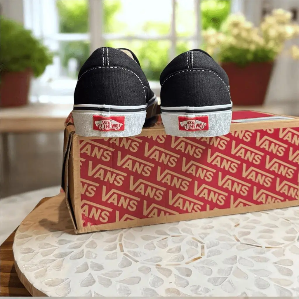 Vans shoes - VANS Slip On - Slip - Black, Exterior: Black 6