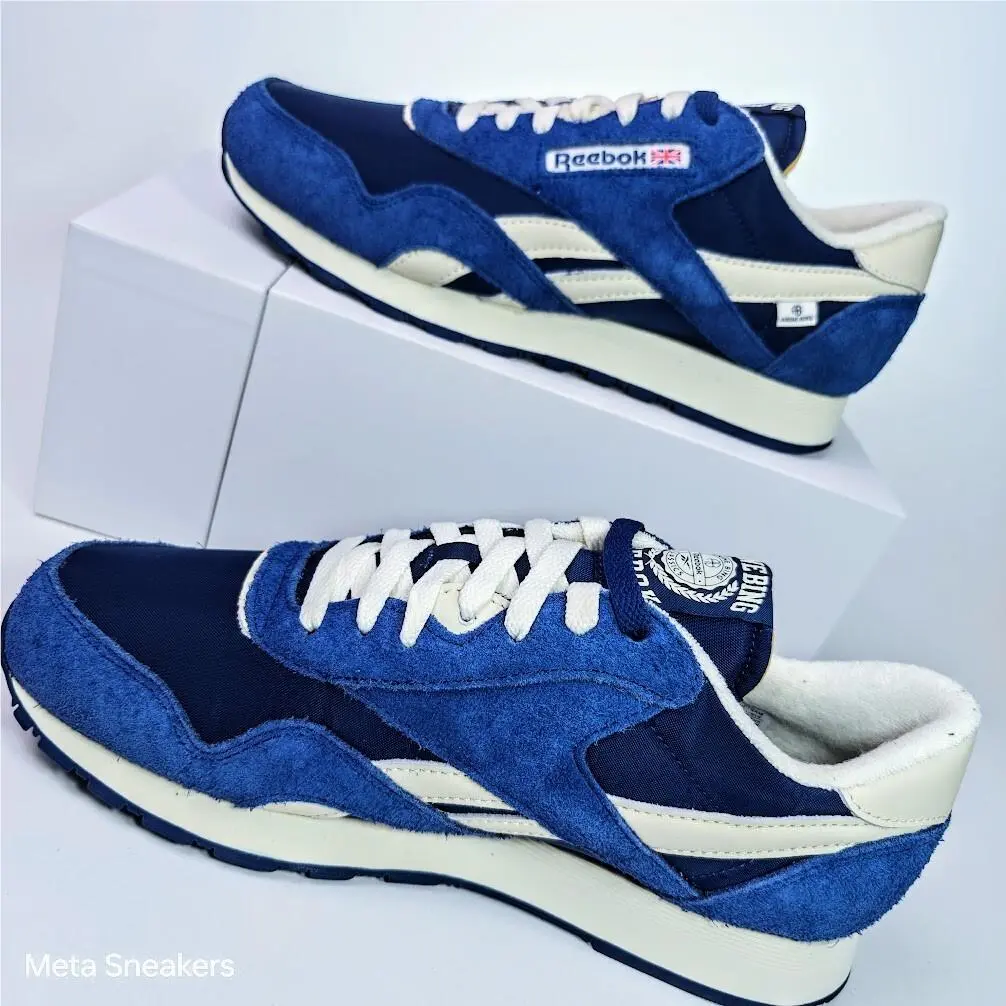Reebok shoes - Reebok Classic - Classic - 100200480 - Navy/ White/ Chalk 8