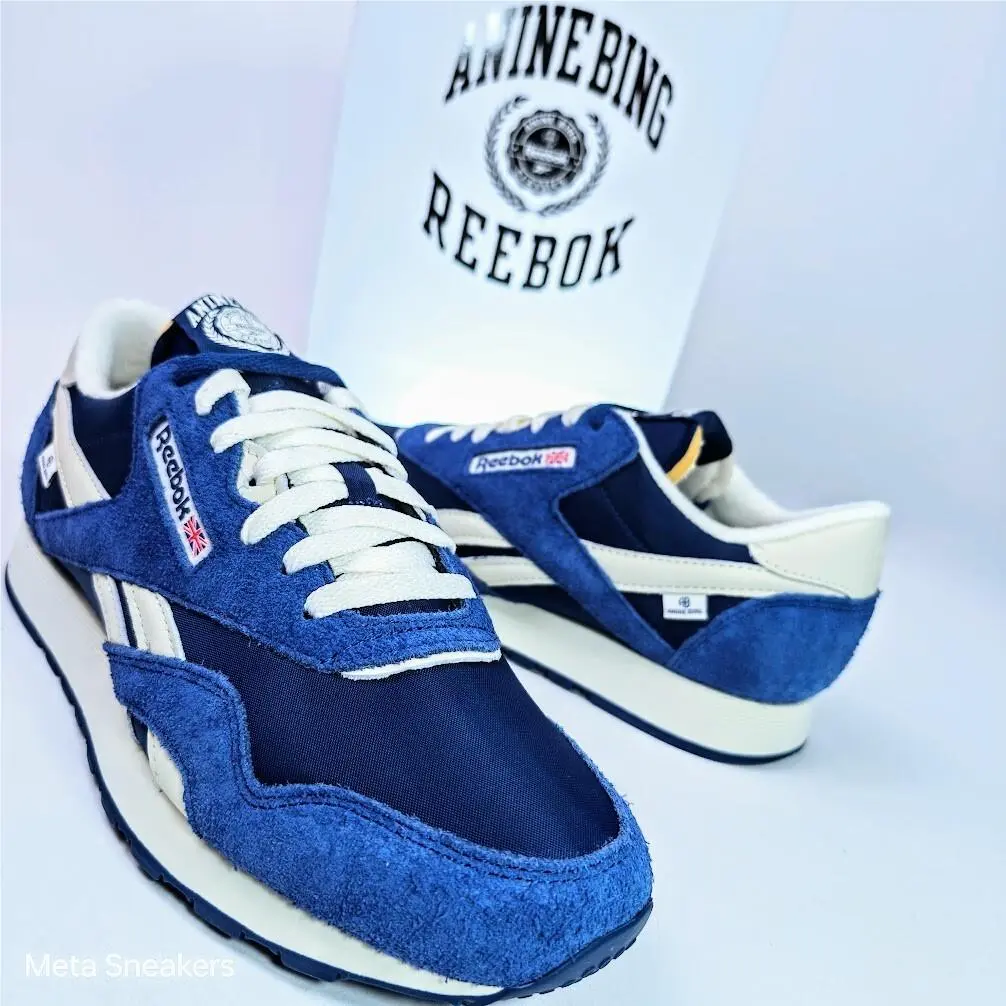 Reebok shoes - Reebok Classic - Classic - 100200480 - Navy/ White/ Chalk 2
