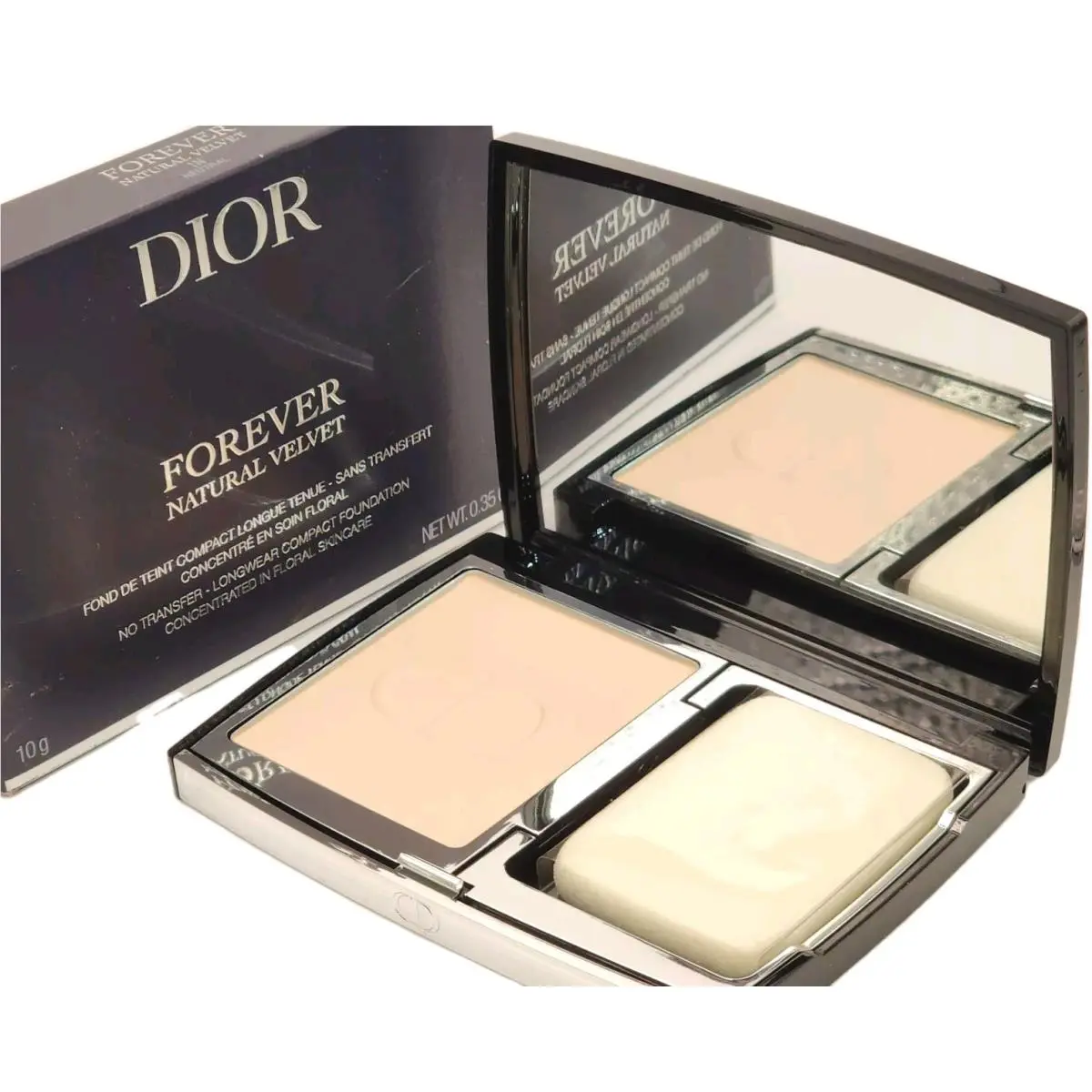 Dior Forever Natural Velvet Compact Foundation 1N Neutral 0.35oz