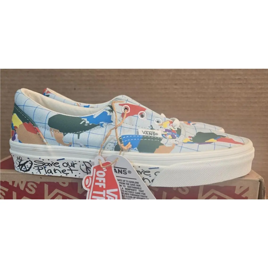 Vans shoes - VANS Off The Wall - Off The Wall - VN0A4BV4T2V - White/Multi 5
