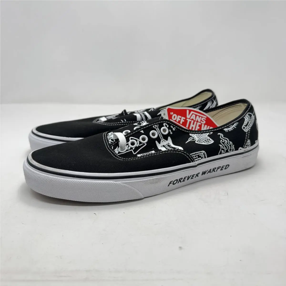 Vans shoes - Vans Authentic - Authentic - Black, White, Gum 0
