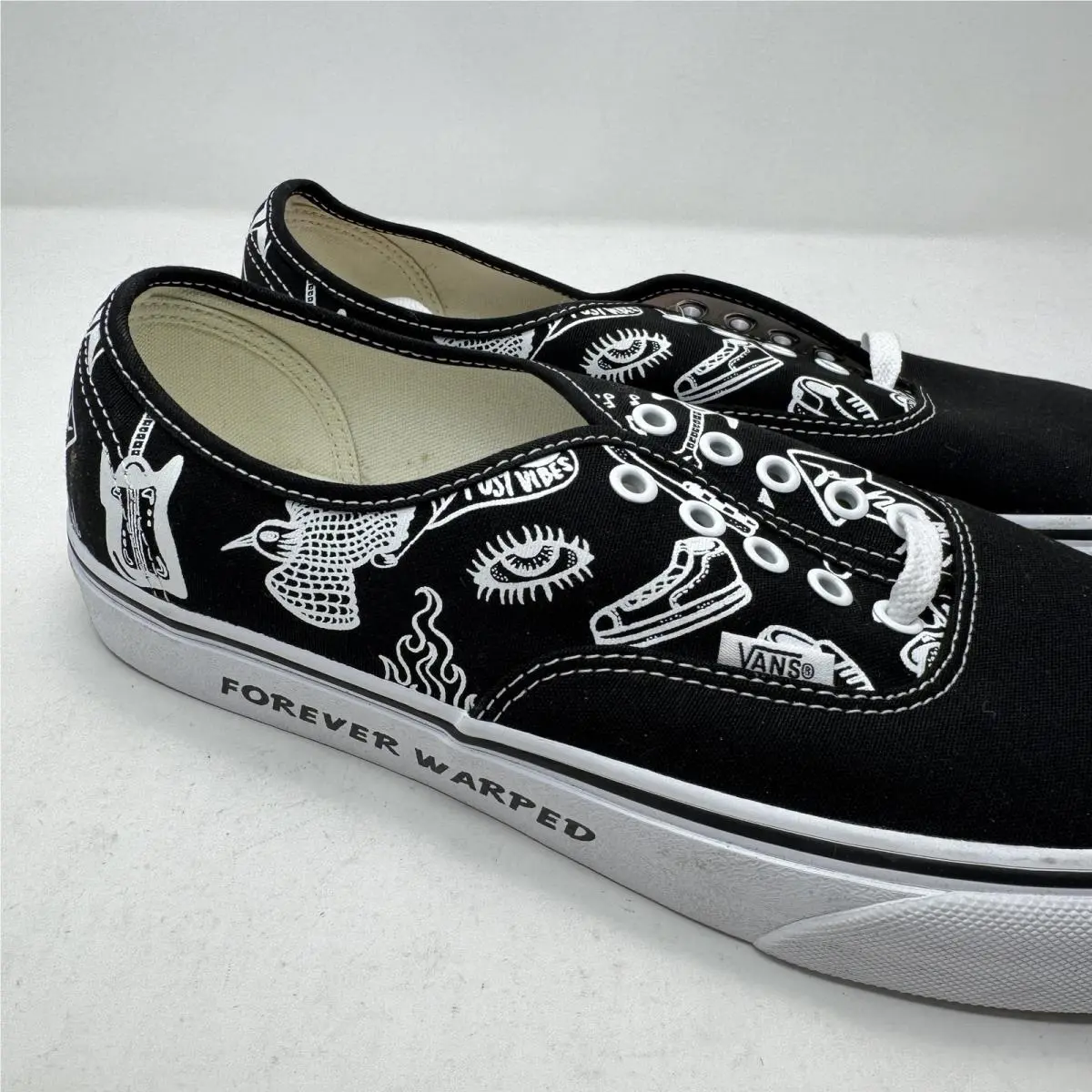 Vans shoes - Vans Authentic - Authentic - Black, White, Gum 3