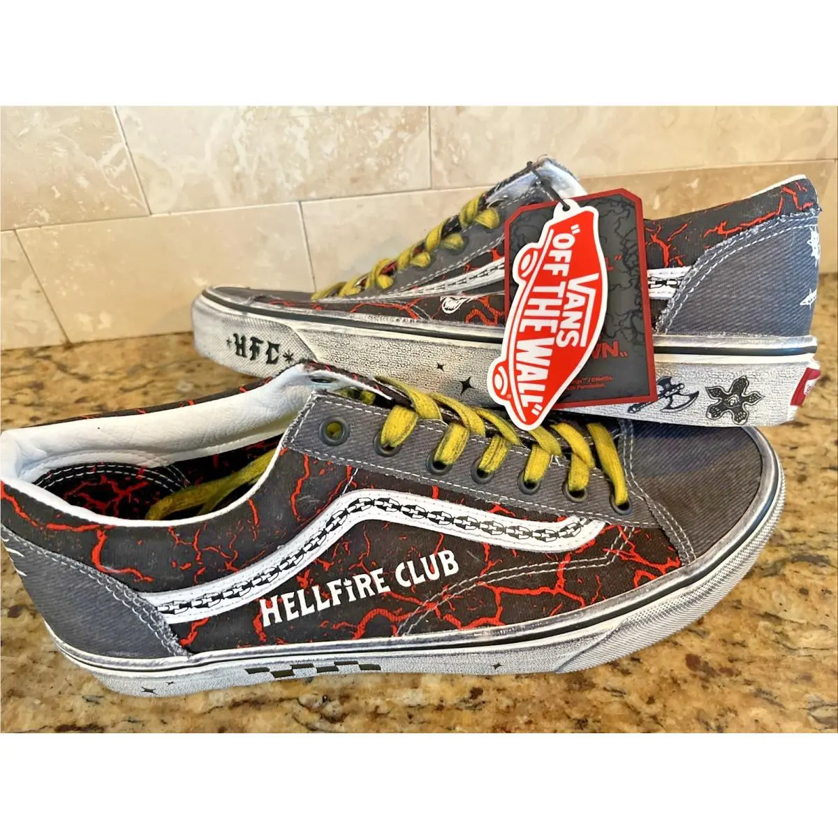 Vans shoes - VANS Style 36 - Style - VN0A3DZ3Y09 - Black, Manufacturer: Black/Red 2