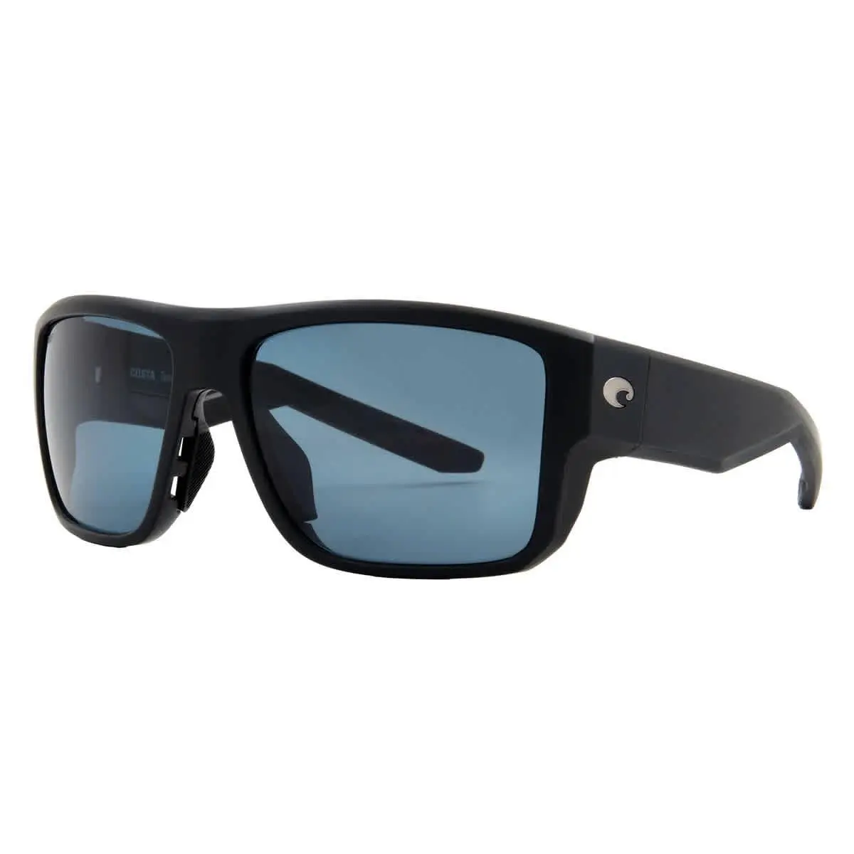 Costa Del Mar Taxman Grey Polarized Polycarbonate Square Men`s Sunglasses 6S9116