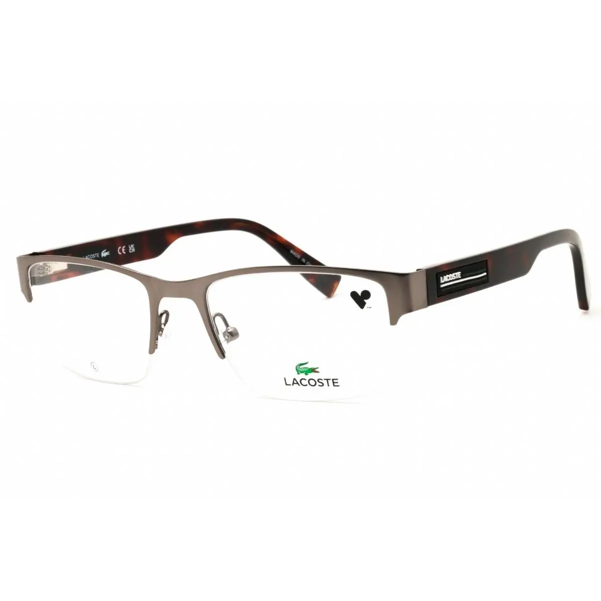 Lacoste L2299-033-54 Eyeglasses Frame Size 54mm 19mm 145mm Gunmetal Men 8868956