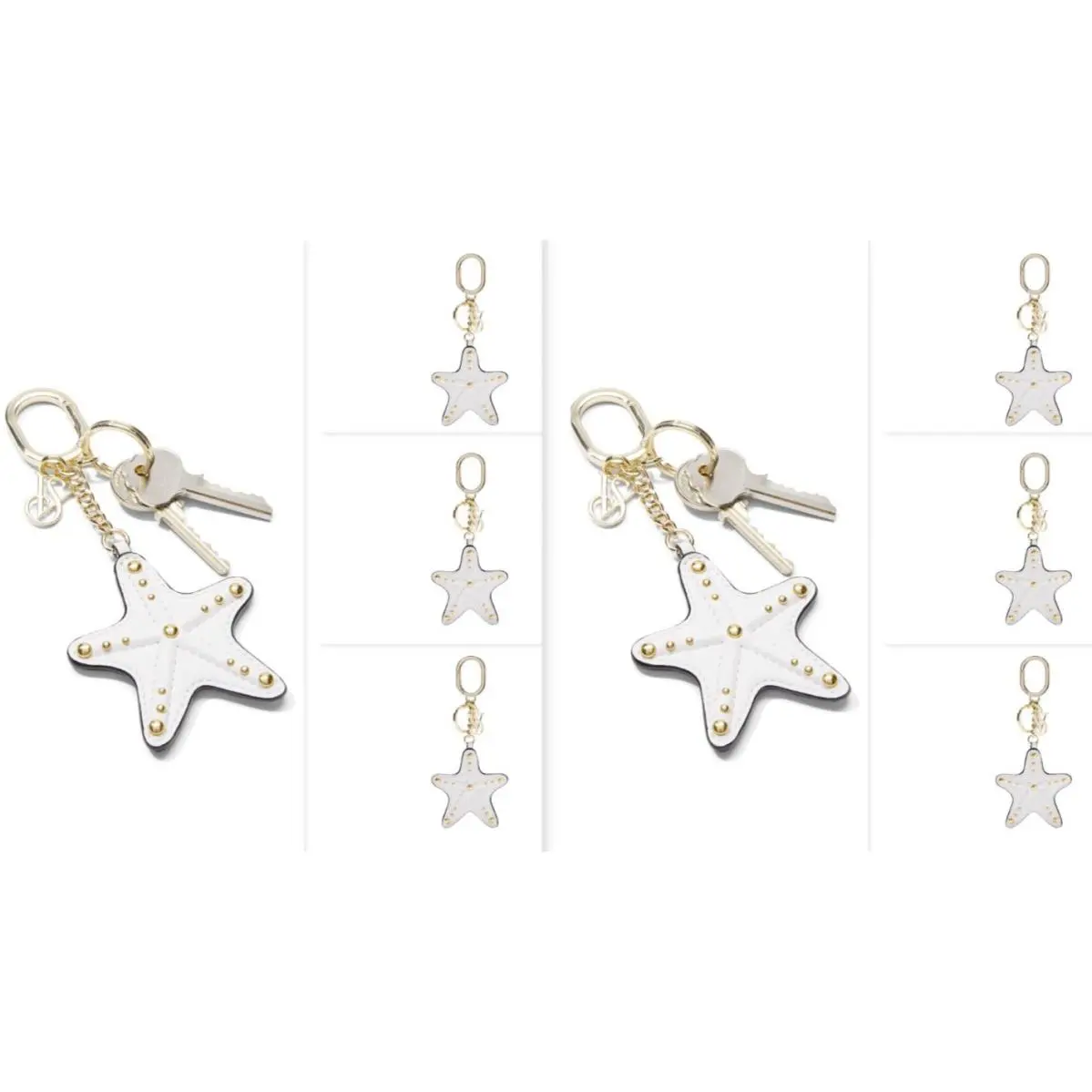 Victoria`s Secret Starfish Bag Charm Keychain 8-Pieces by Victoria's Secret
