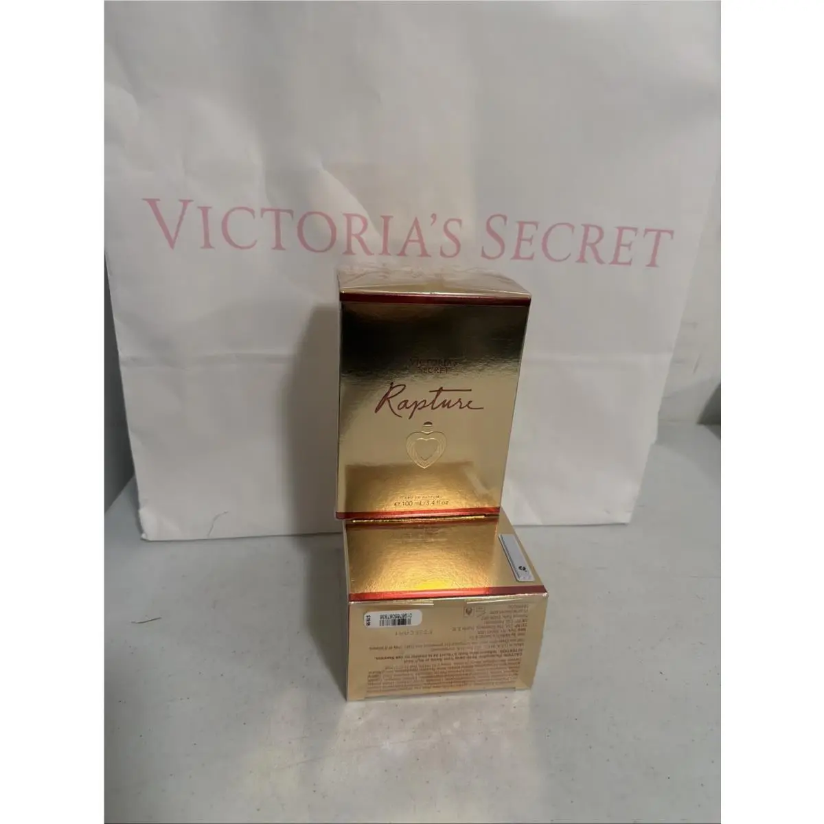 2 Rapture Perfume Victoria`s Secret 3.4 Oz 100 ml Eau de Parfum Spray Women 2pk