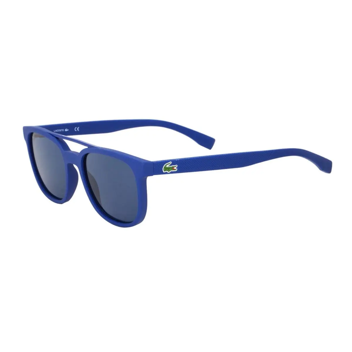 Iconic Modern Sporty  Blue Square Men`s Sunglasses L883S 414 by Lacoste