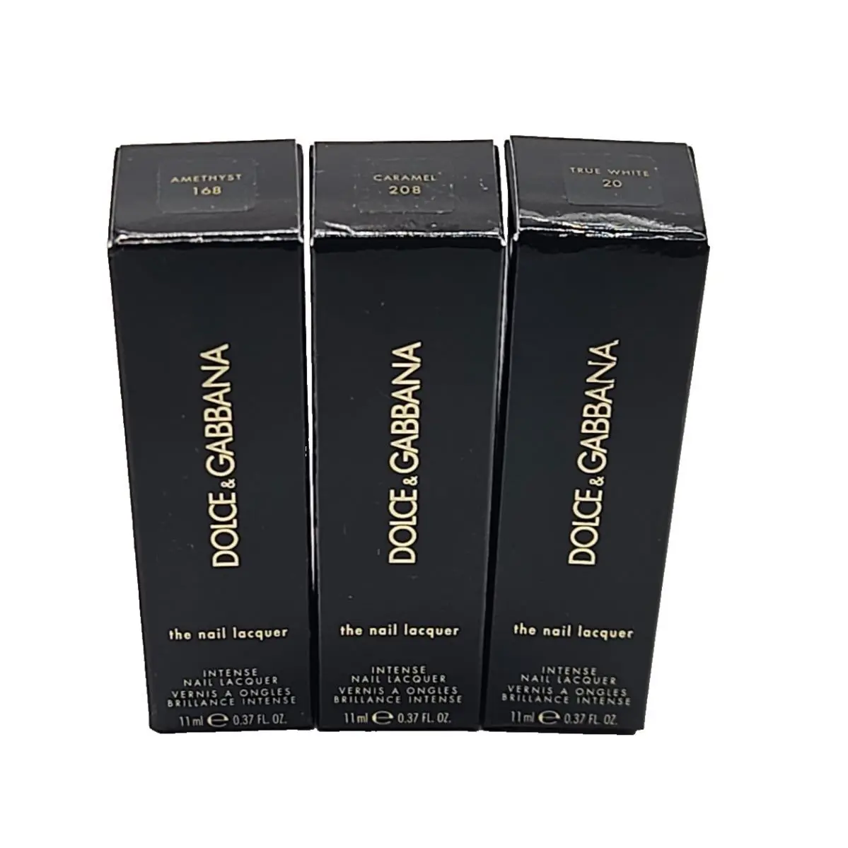 3 Dolce Gabbana The Nail Lacquer 11ml/0.37fl Amethyst Caramel True White