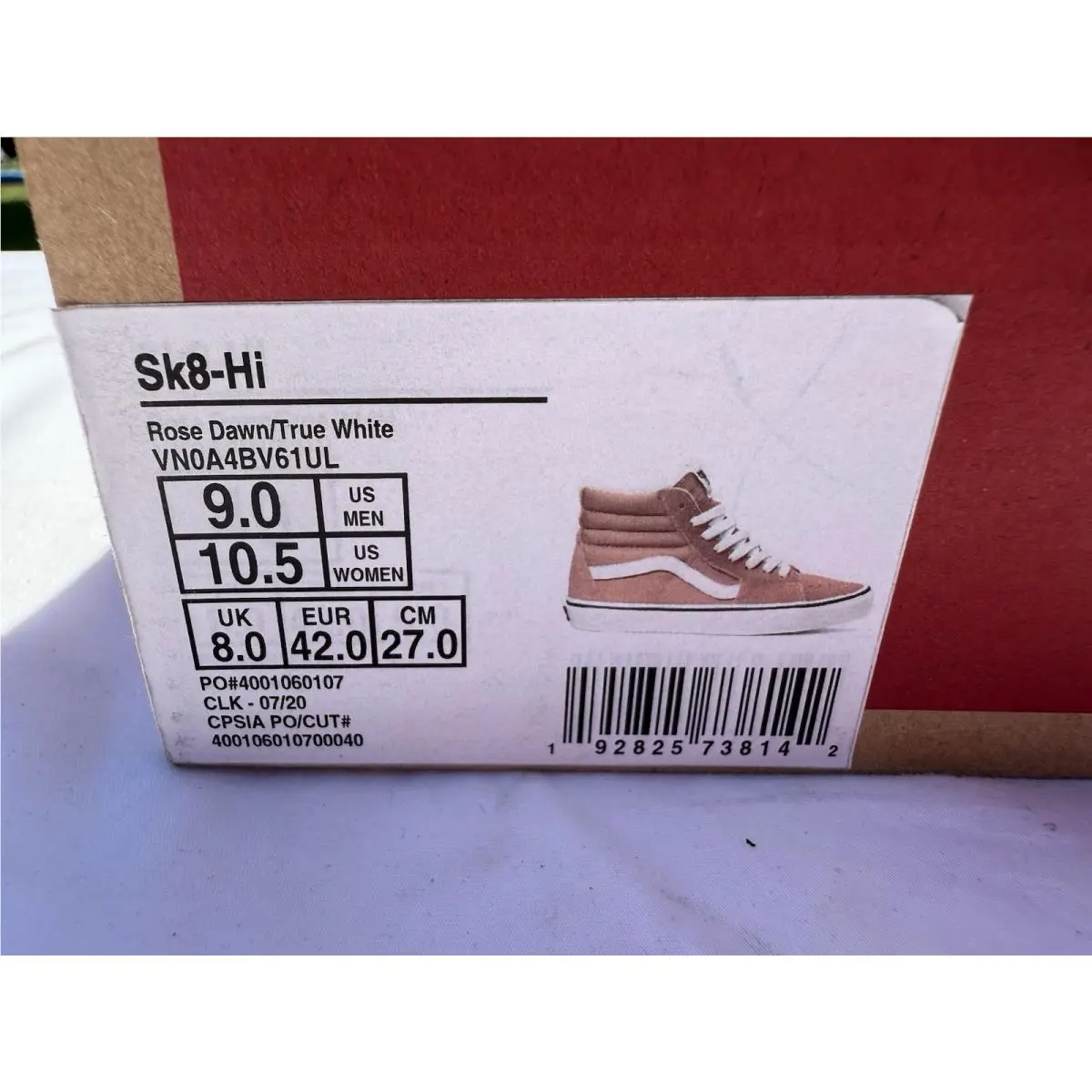 Vans shoes - VANS SK8 - VNOA4BV61UL - Rose 7