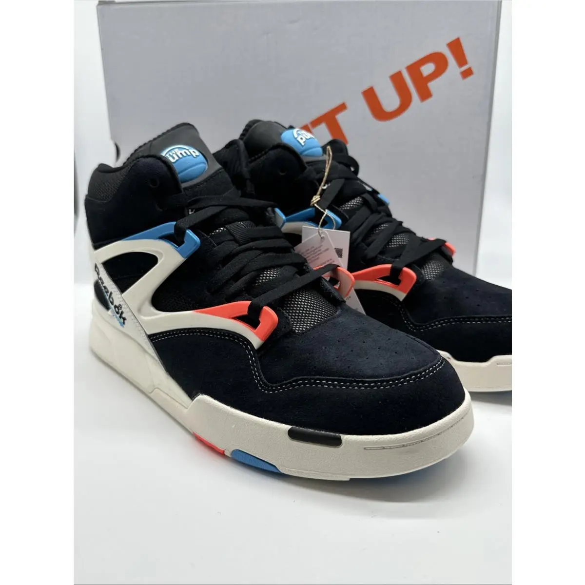 Reebok shoes - Reebok Pump Omni Zone II - HR0504 - Black, Manufacturer: Core Black/Chalk/Orange 0