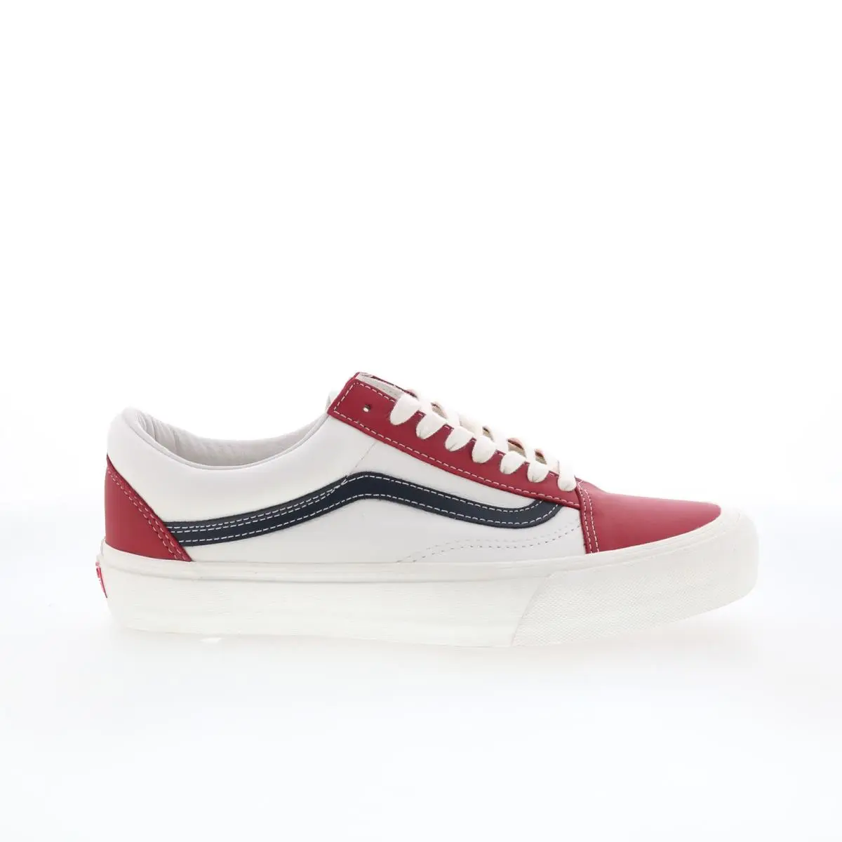 Vans Vault Old Skool Vlt LX Mens White Skate Inspired Sneakers Shoes 9.5