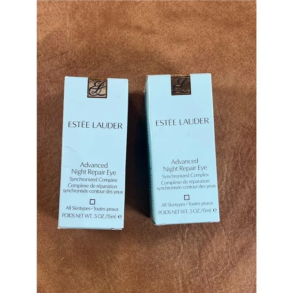 2X Estee Lauder Advanced Night Repair Eye Synchronized Complex .5 Oz 15 ml