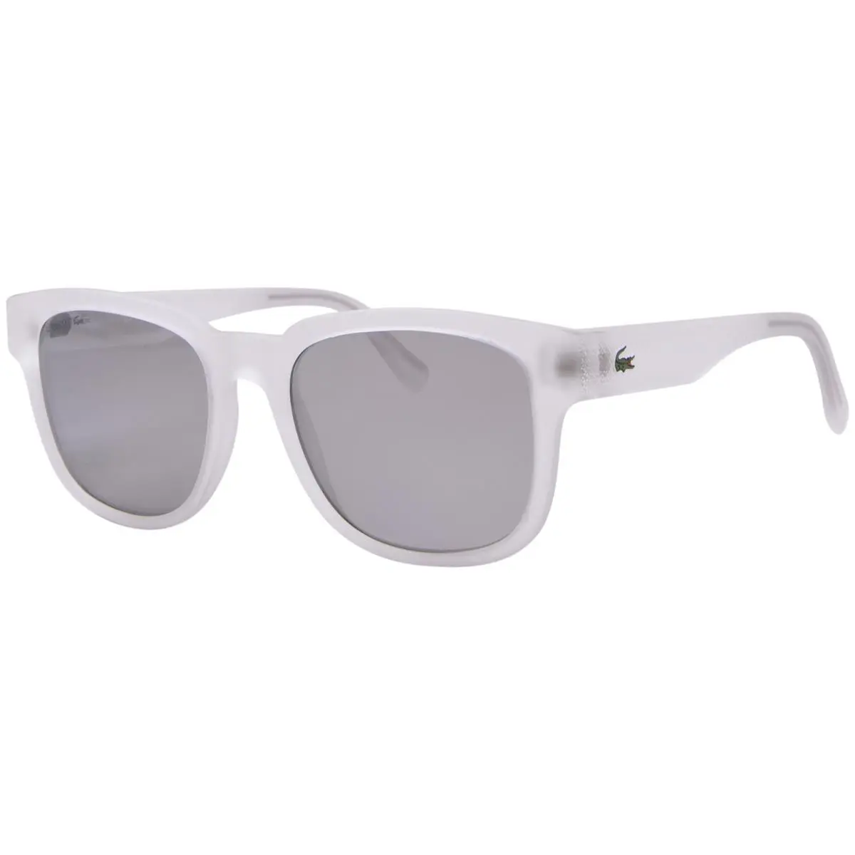 L982S 970 Sunglasses Men`s Matte Crystal/grey Rectangle Shape 53mm by Lacoste