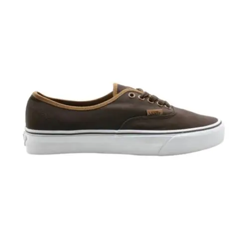 Vans Men`s 4 Coffee Brown Canvas Sneaker Shoes Skater Rare