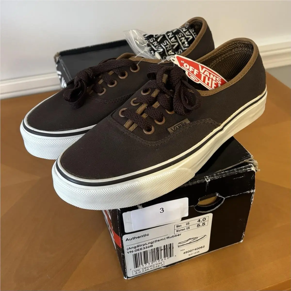 Vans shoes - VANS Off The Wall - Off The Wall - Brown (UPC: 715752106404) 0