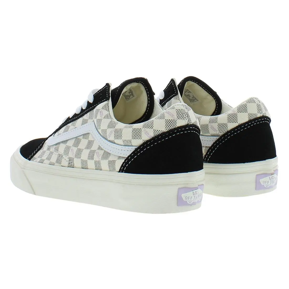 Vans Old Skool Unisex Shoes Size 4.5 Color: Black Checkerboard