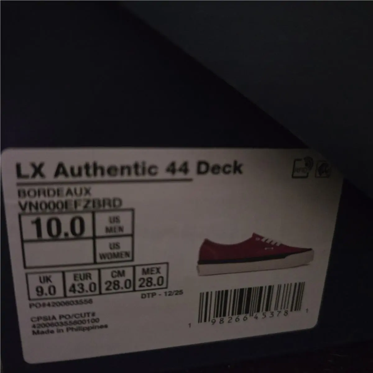 Vans shoes - vans PREMIUM - PREMIUM - VN000EFZBRD - Red 9