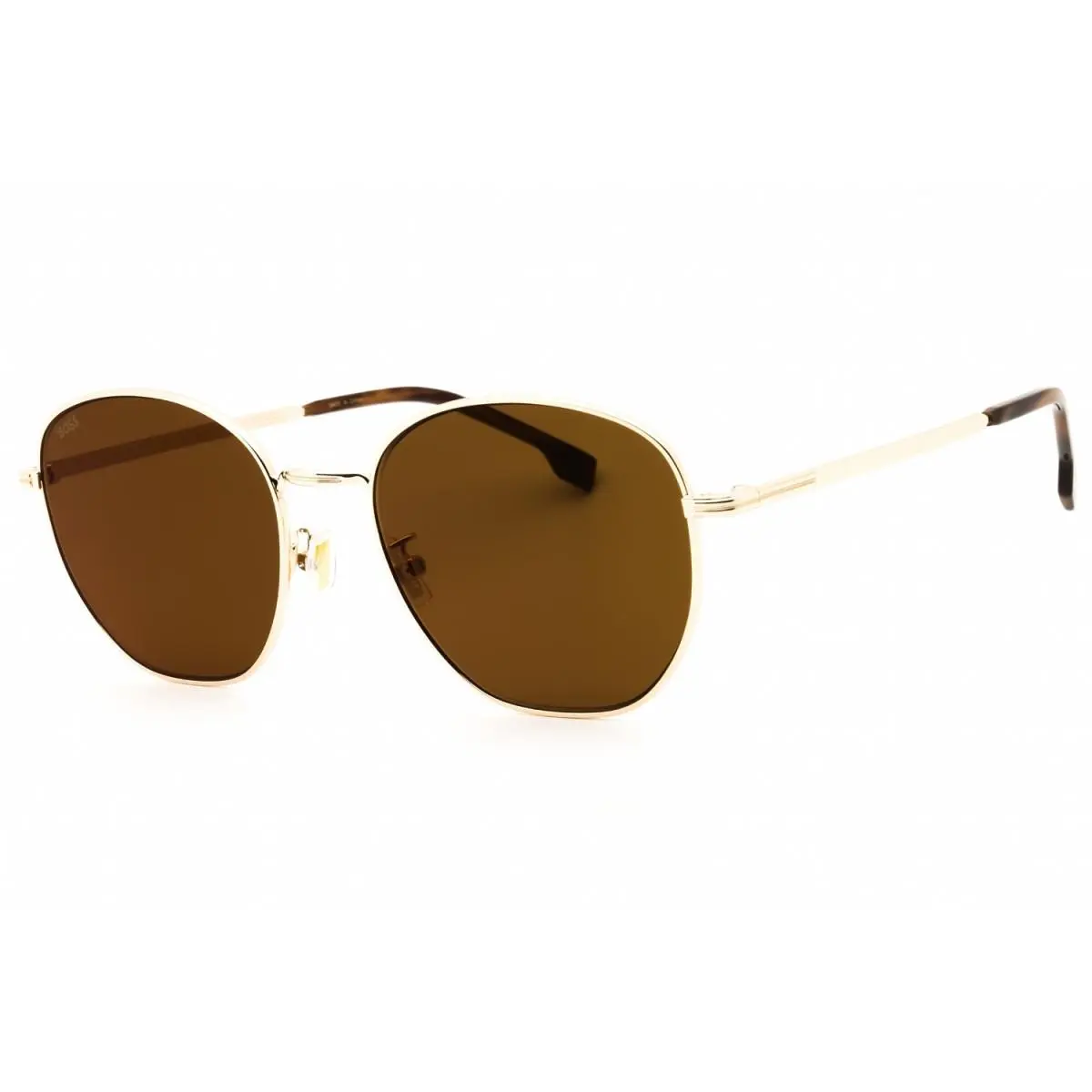 Boss 1671/F/SK 0J5G MT Gold/green Mirror 56-19-145 Sunglasses by Hugo Boss