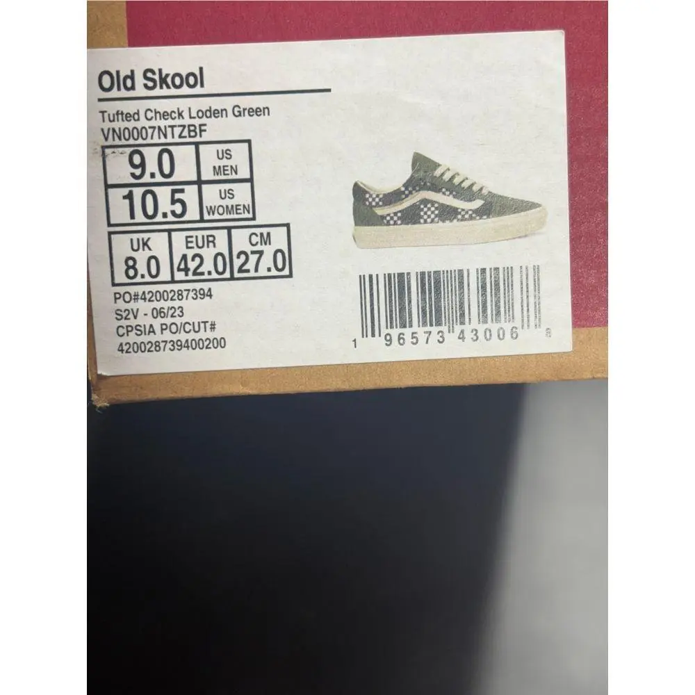 Vans shoes - Green 6