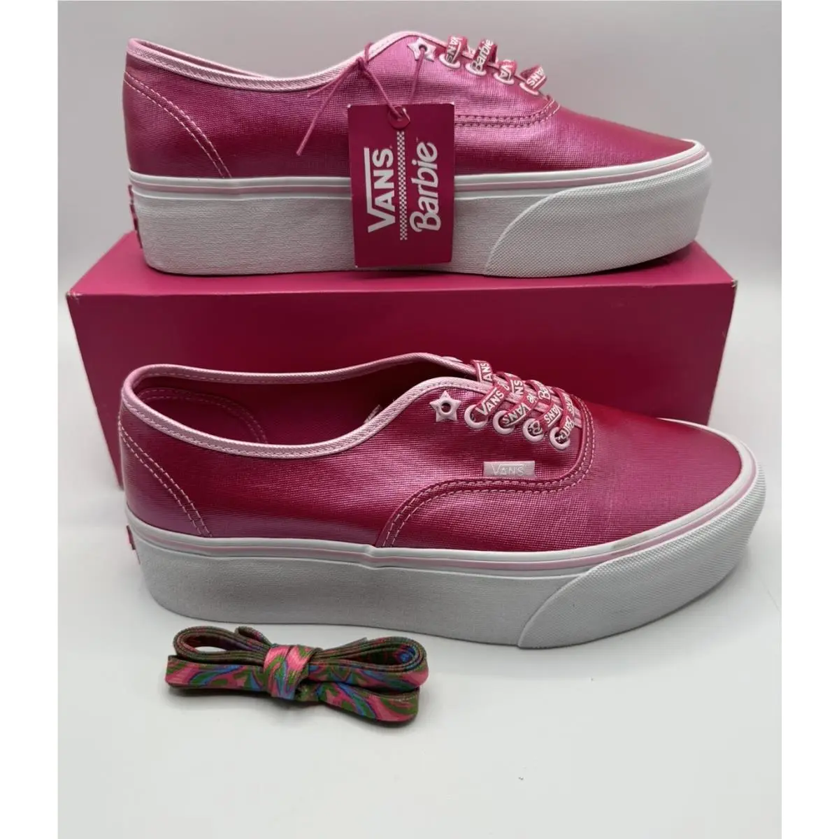 Vans X Barbie Stackform Sneaker Pink Women’s Sz 10.5