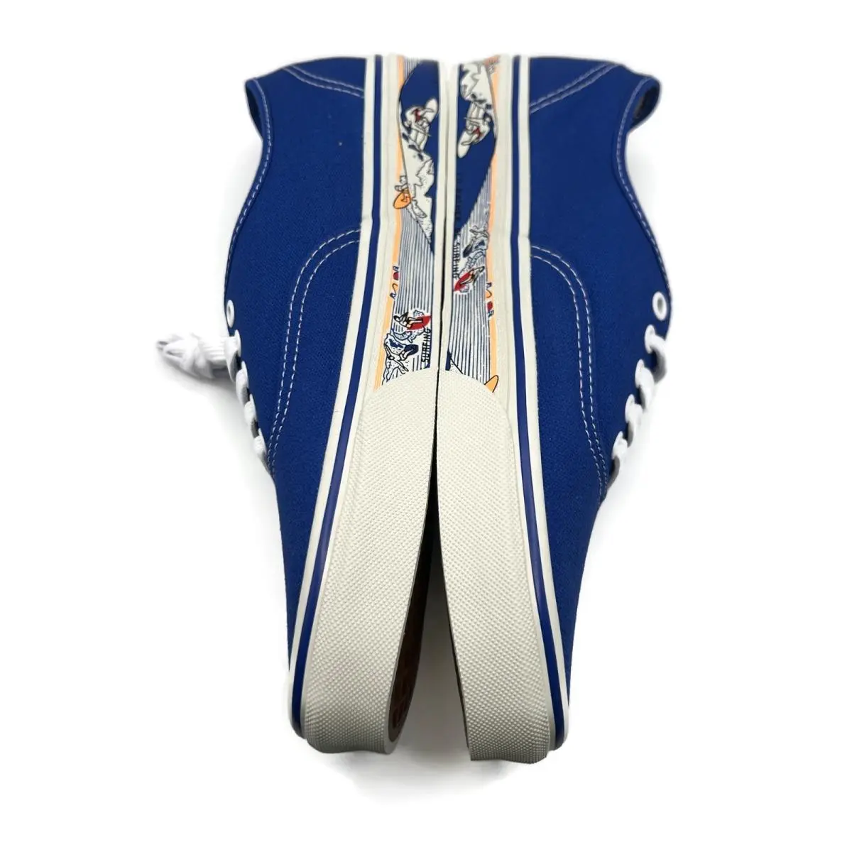 Vans shoes - Vans Authentic Sidewall Print Classic Blue - VN000Z7410Z - Blue (UPC: 198268681496) 2
