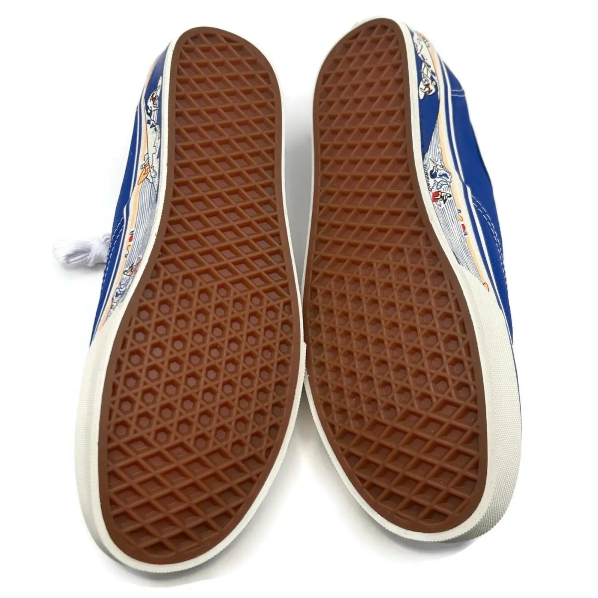 Vans shoes - Vans Authentic Sidewall Print Classic Blue - VN000Z7410Z - Blue (UPC: 198268681496) 5