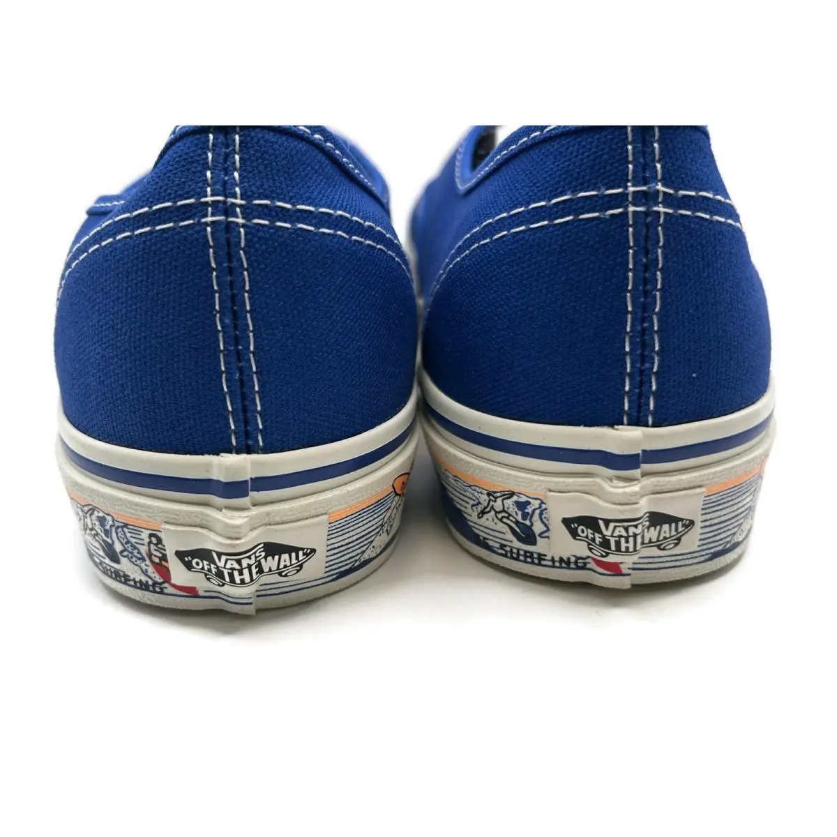 Vans shoes - Vans Authentic Sidewall Print Classic Blue - VN000Z7410Z - Blue (UPC: 198268681496) 6