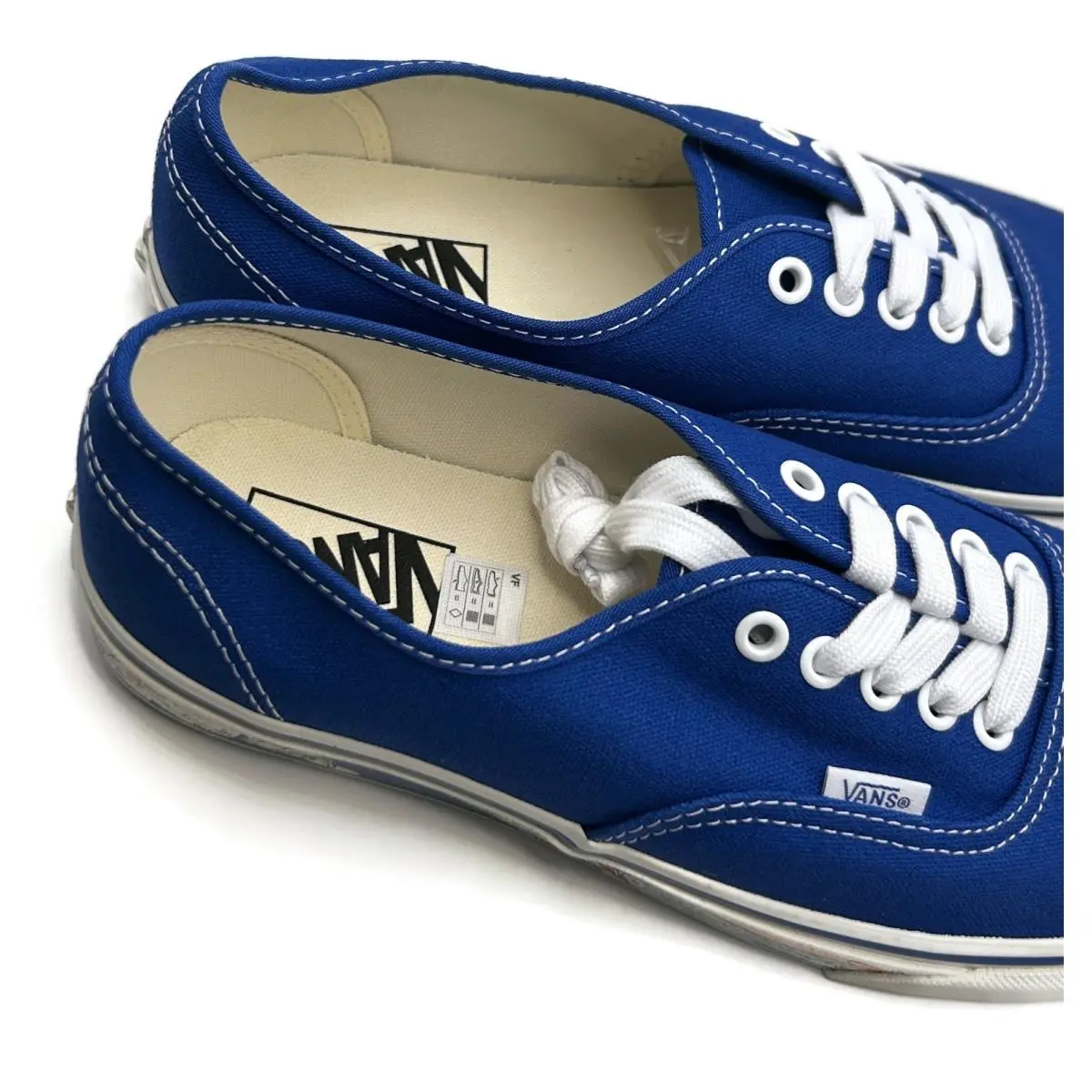 Vans shoes - Vans Authentic Sidewall Print Classic Blue - VN000Z7410Z - Blue (UPC: 198268681496) 7