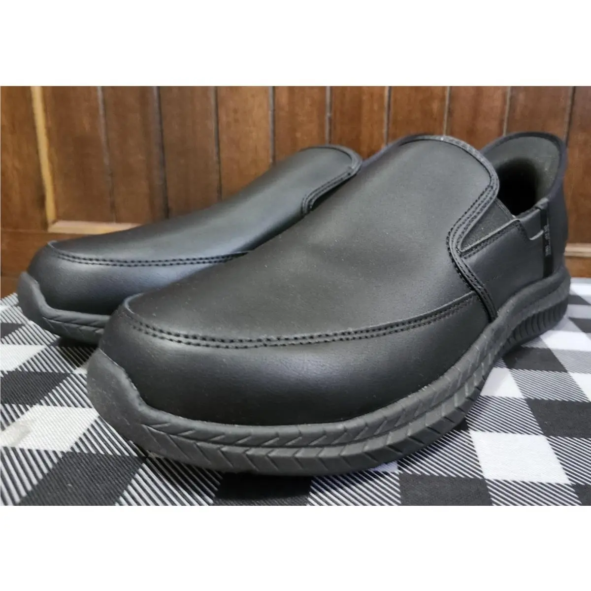 Skechers shoes - skecher work footwear hands free slip-on - Black 9